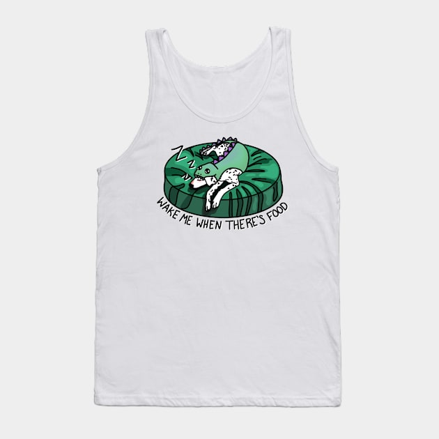 Let sleeping dogs lie 1 Tank Top by Art by Lex